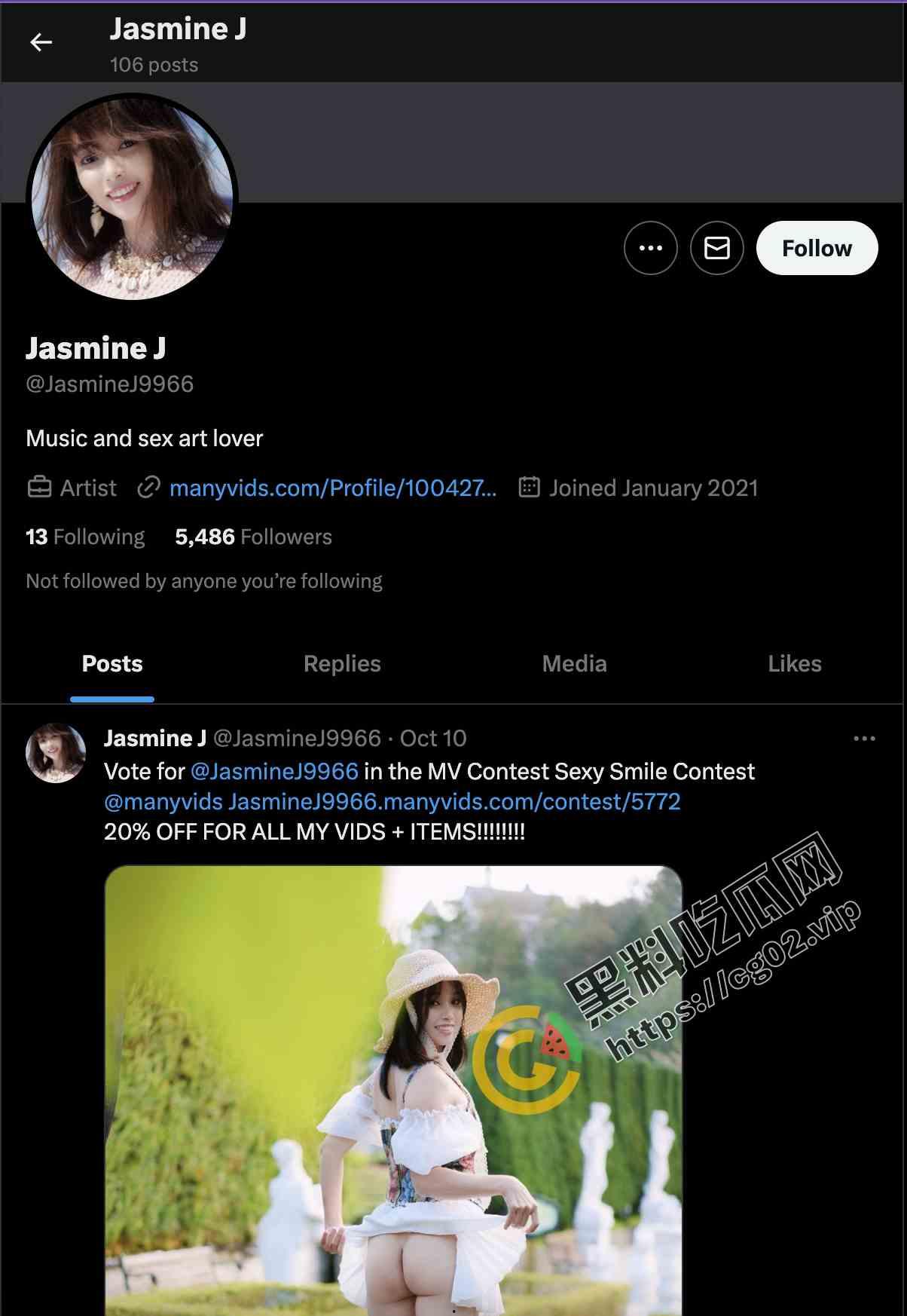 付费资源!推特P站网红女神JasmineJ9966 神似明星梁咏琪户外合集 自慰 潮喷 尿尿 流白浆 极致诱惑 (上)-1